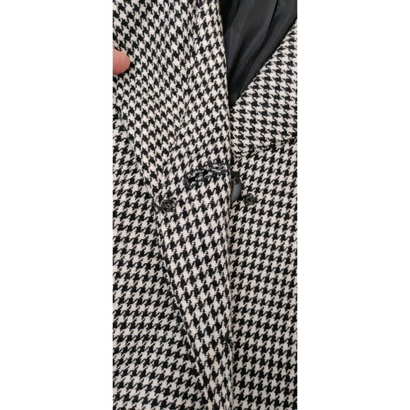 Vintage Houndstooth Skirt Suit KTF by Kristinn Steinarr Size 8 - Picture 12 of 16